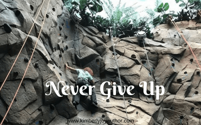 Never give up