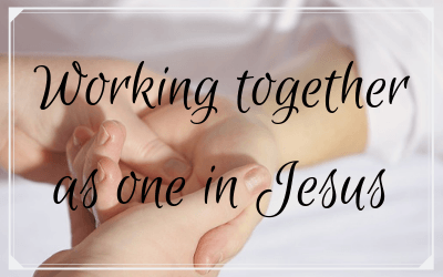 Working together as one in Jesus