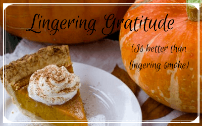 Lingering Gratitude